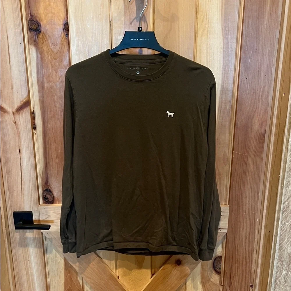 Simply Southern Dark Green Long Sleeve Tee